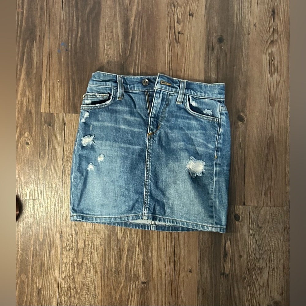 JOES JEANS VINTAGE DENIM SKIRT